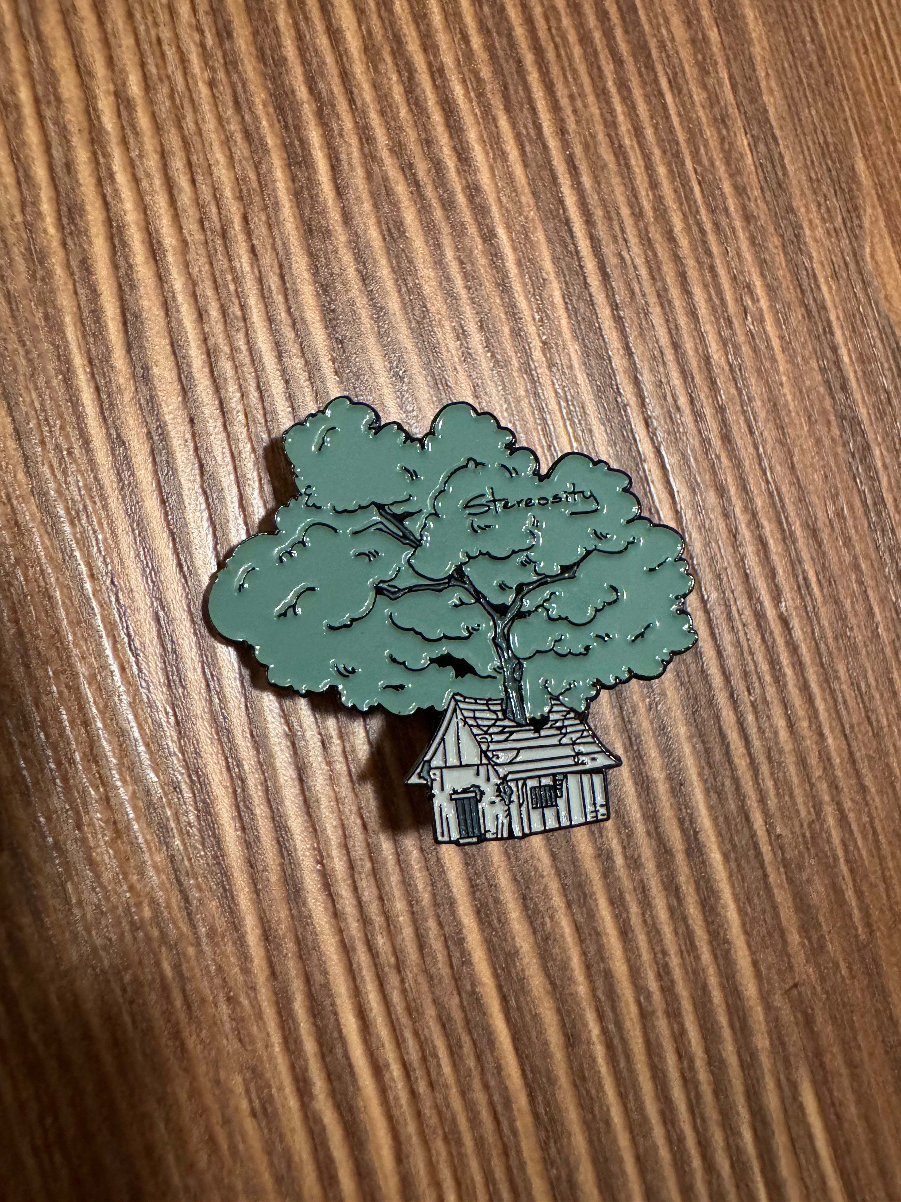 Tree Enamel Pin